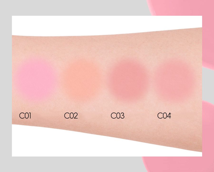 VEECCI Long-wear Airy Light Matte Liquid Blusher T5518