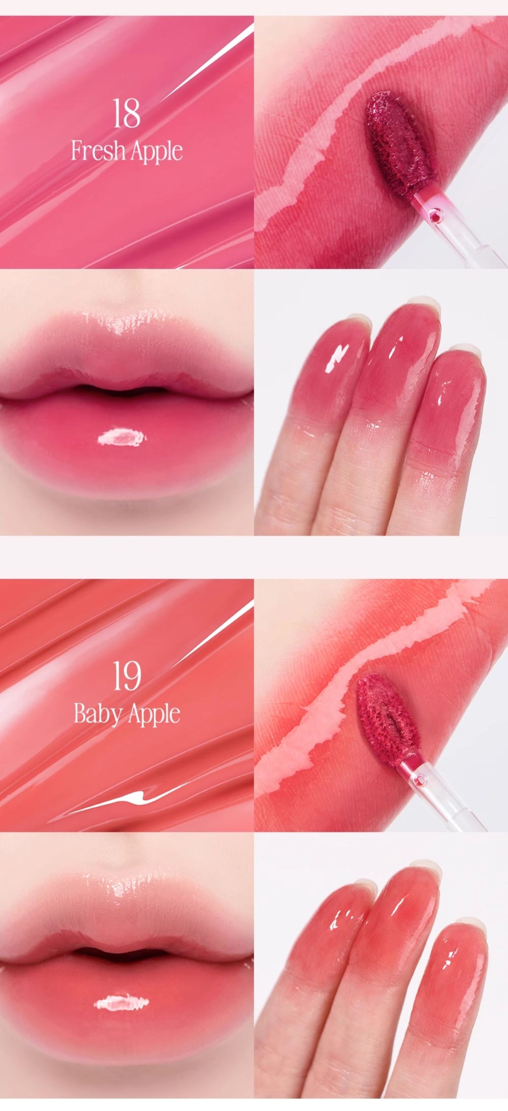 CLIO Apple Series Crystal Glam Glossy Lip Tint T4770