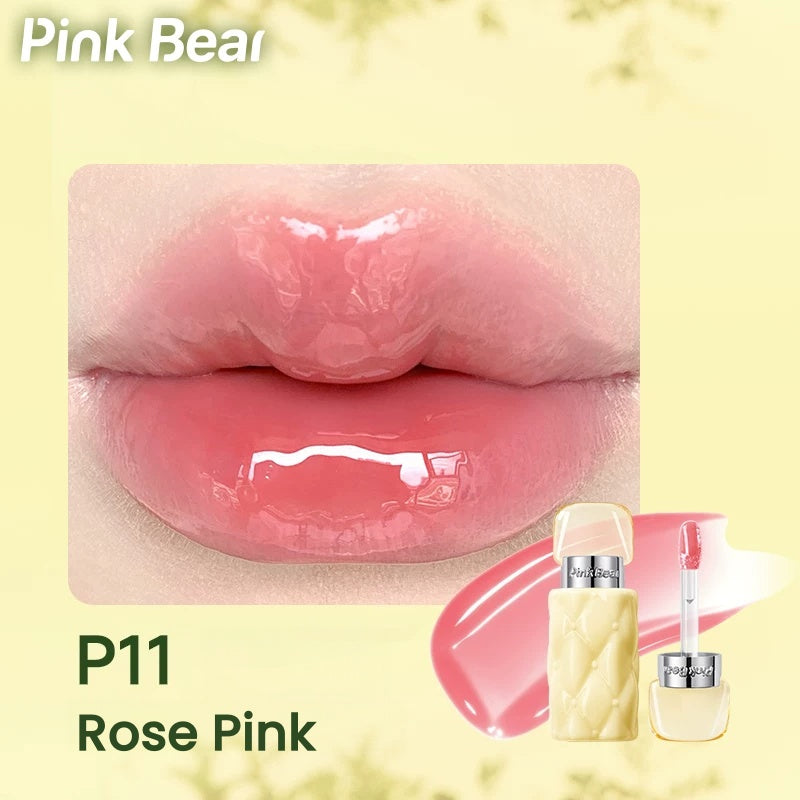 PINK BEAR Sunshine Orchard Collection Plumping Glossy Lip Gloss T5929