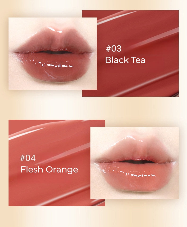 OUT-OF-OFFICE Double-head Moist Lip Liner Pen & Glossy Lipstick T5453