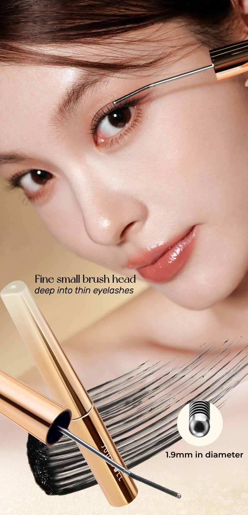 JUDYDOLL Gold Vibe Collection Lipstick & Eyeshadow & Contour & Mascara T5410