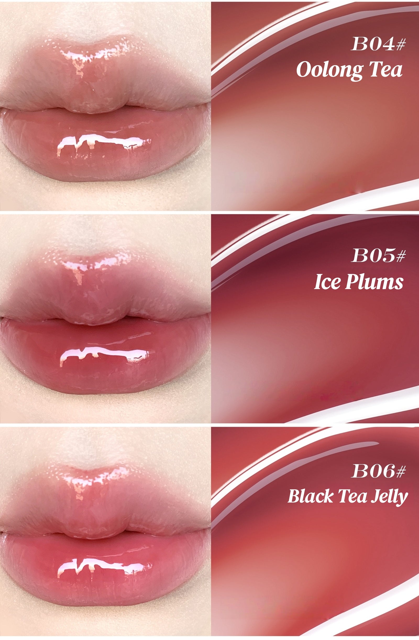 FLORTTE Twin Butterfly Collection Glossy Lip Gloss T5885