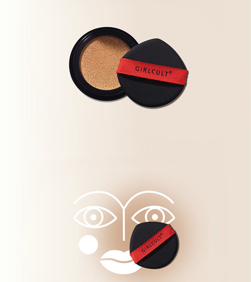 Girlcult Oil Control Matte Air Cushion Foundation For Oil Skin T3896