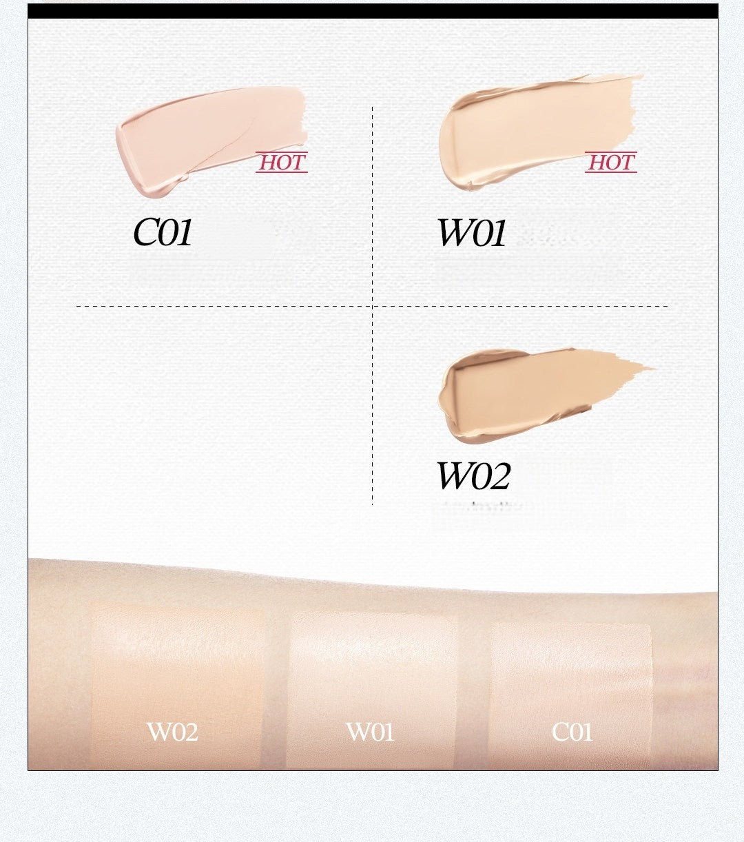 LITTLE ONDINE Long-wear Moisture Essence Foundation Stick T5461