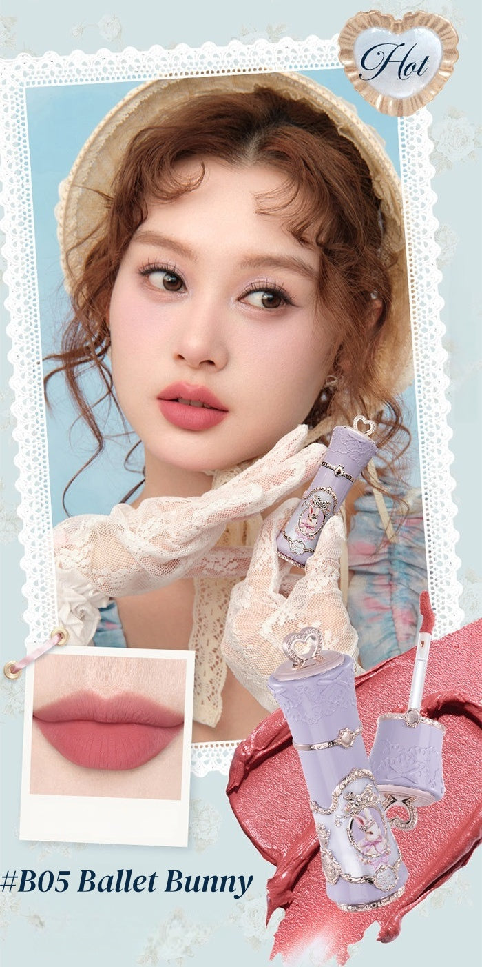Flower Knows Bunny Garden Collection Matte Smooth Cloud Lip Glaze T5904