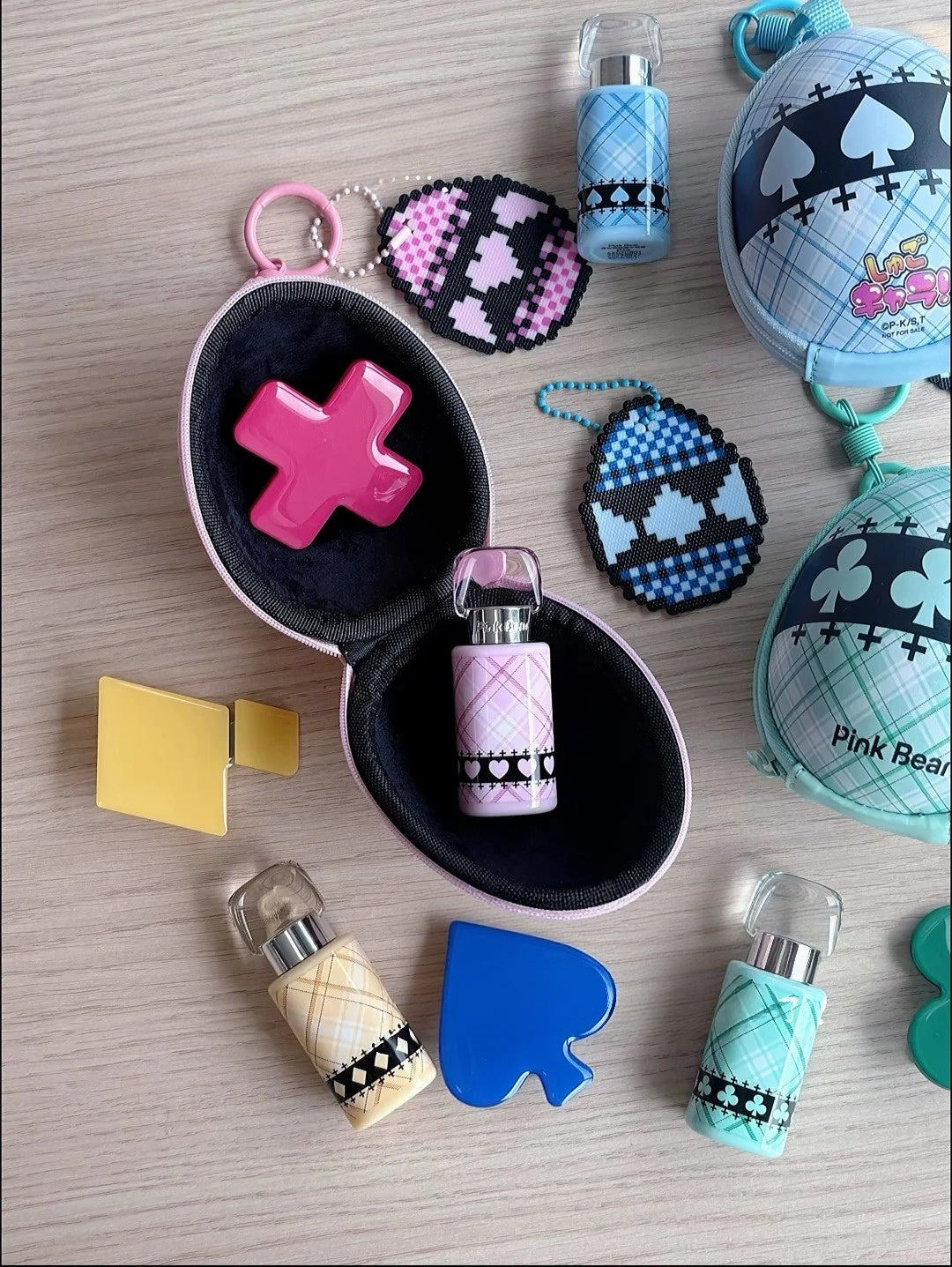 PINK BEAR X Shugo Chara! Collection Lip Gloss & Eyeliner Pen T6021