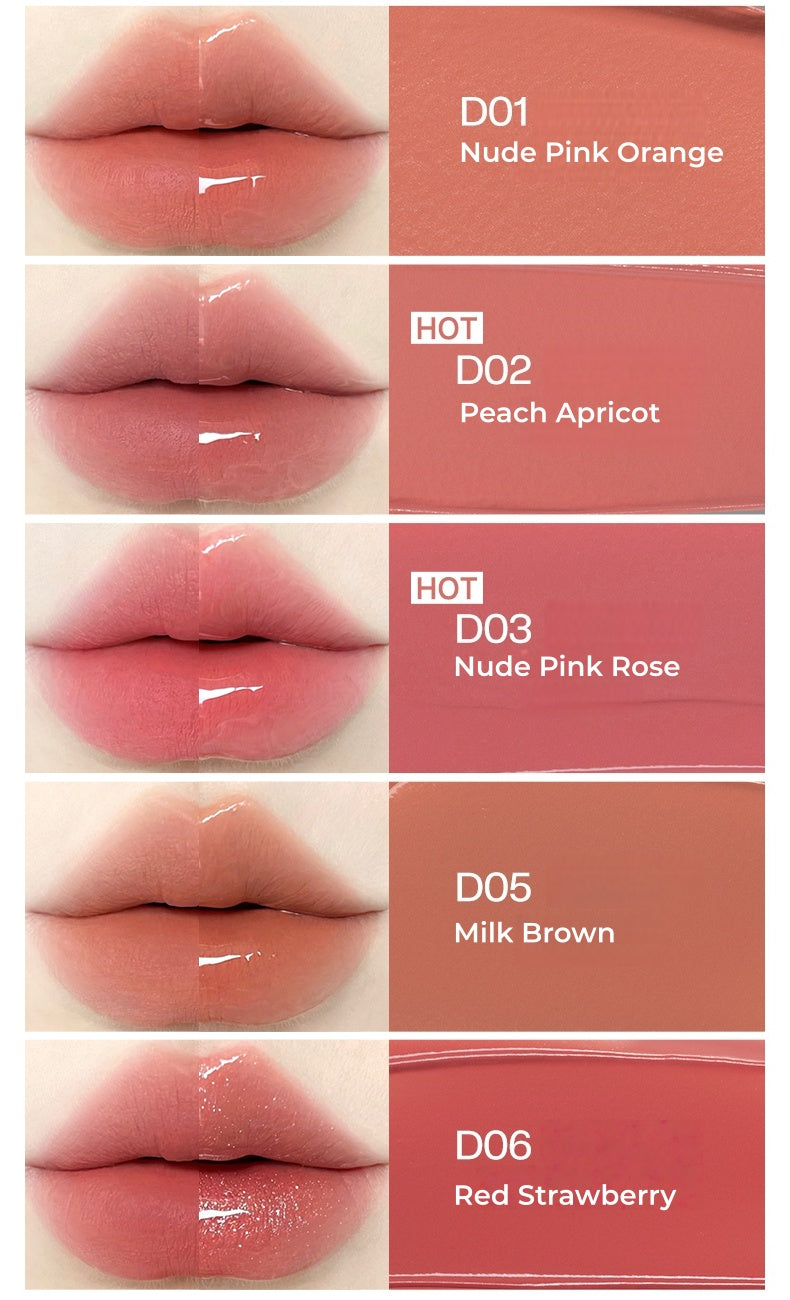 UKISS Read Your Minds Double-head Glossy & Matte Lip Glaze T5346