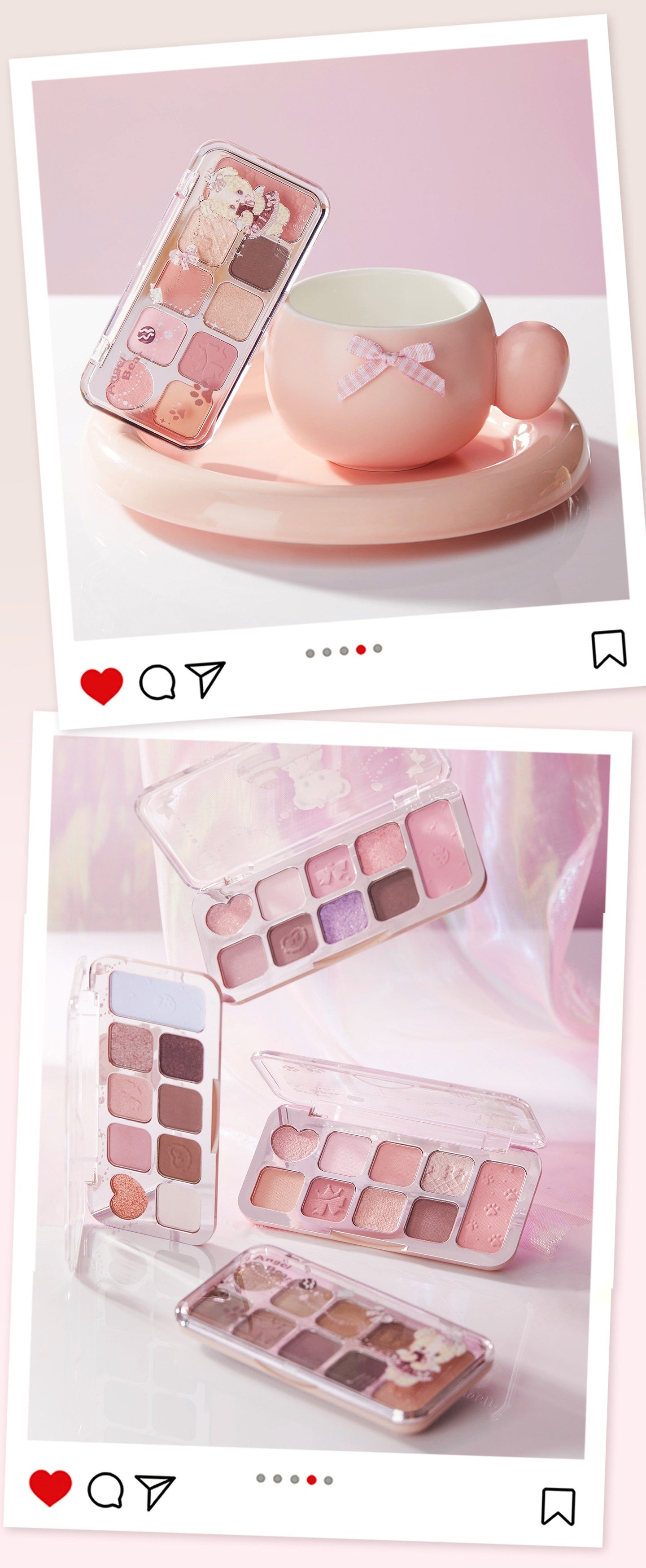 JILL LEEN Little Bear 9-color Eyeshadow Makeup Palette T5616