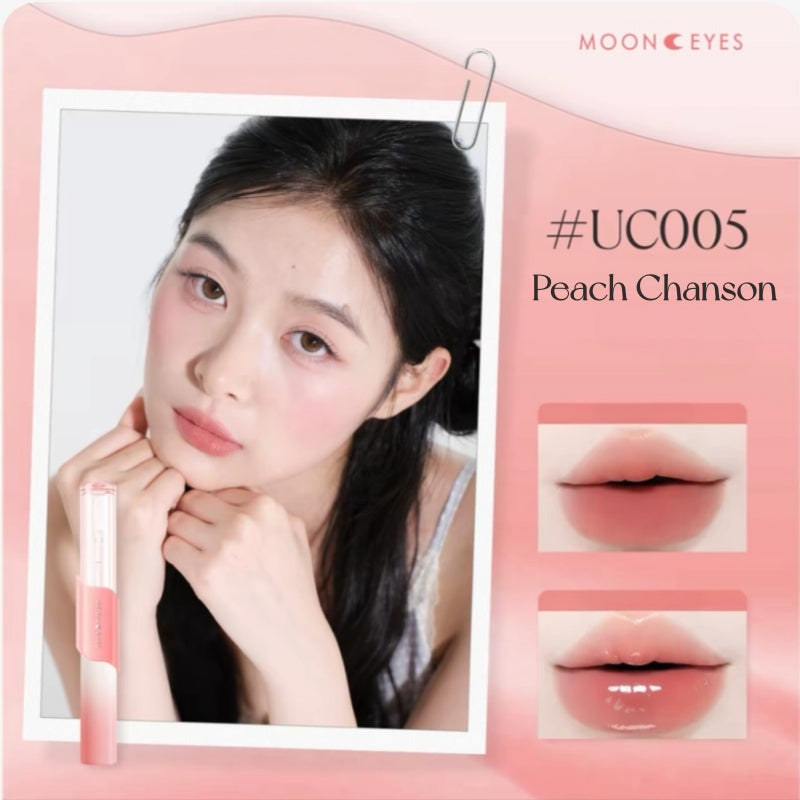 Mooneyes Color Diary Collection Matte & Glossy Double-head Lip Glaze T6028