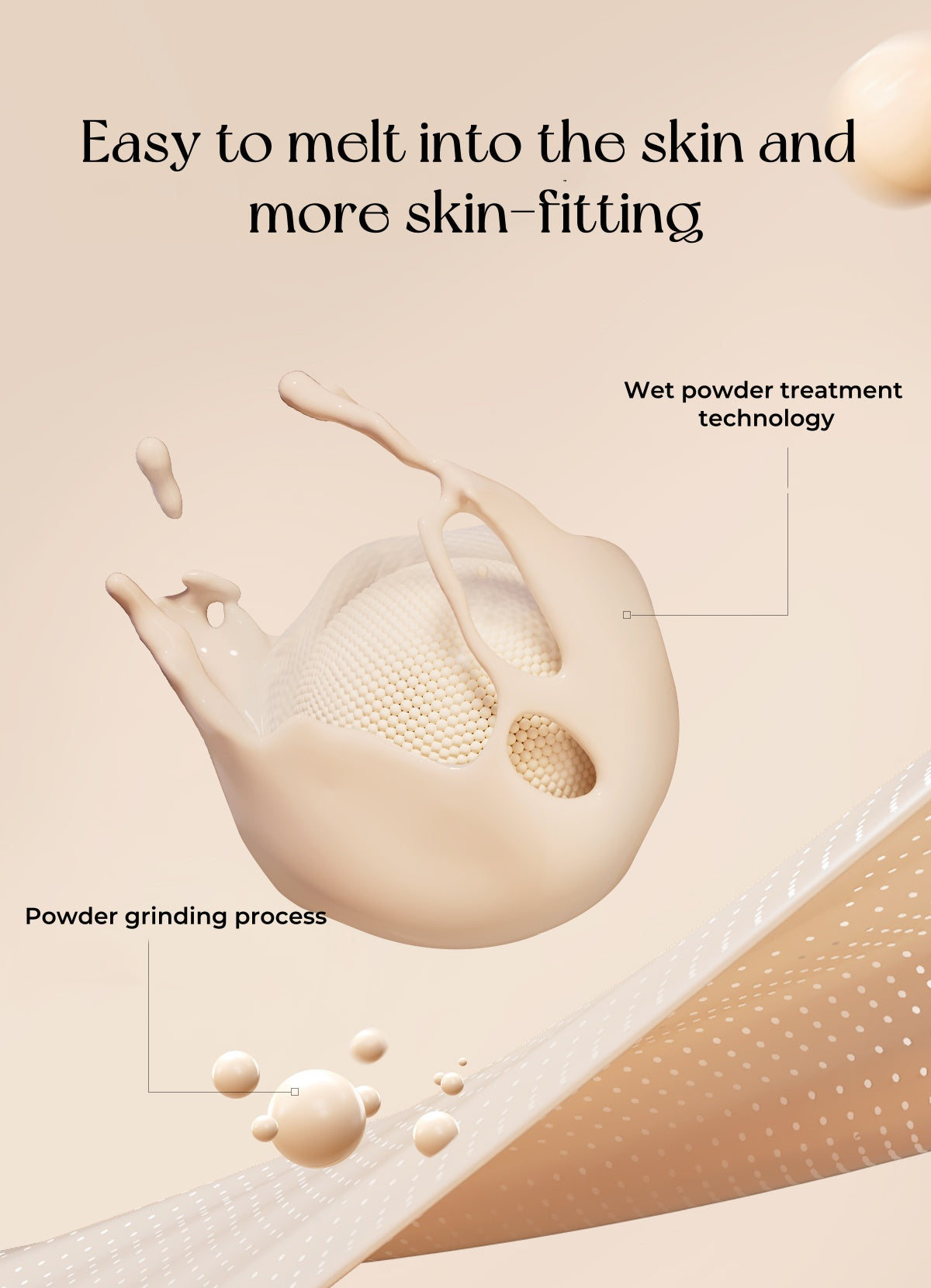 Funny Elves Sun Protection Lone-wear Liquid Foundation SPF35 PA+++ T4828