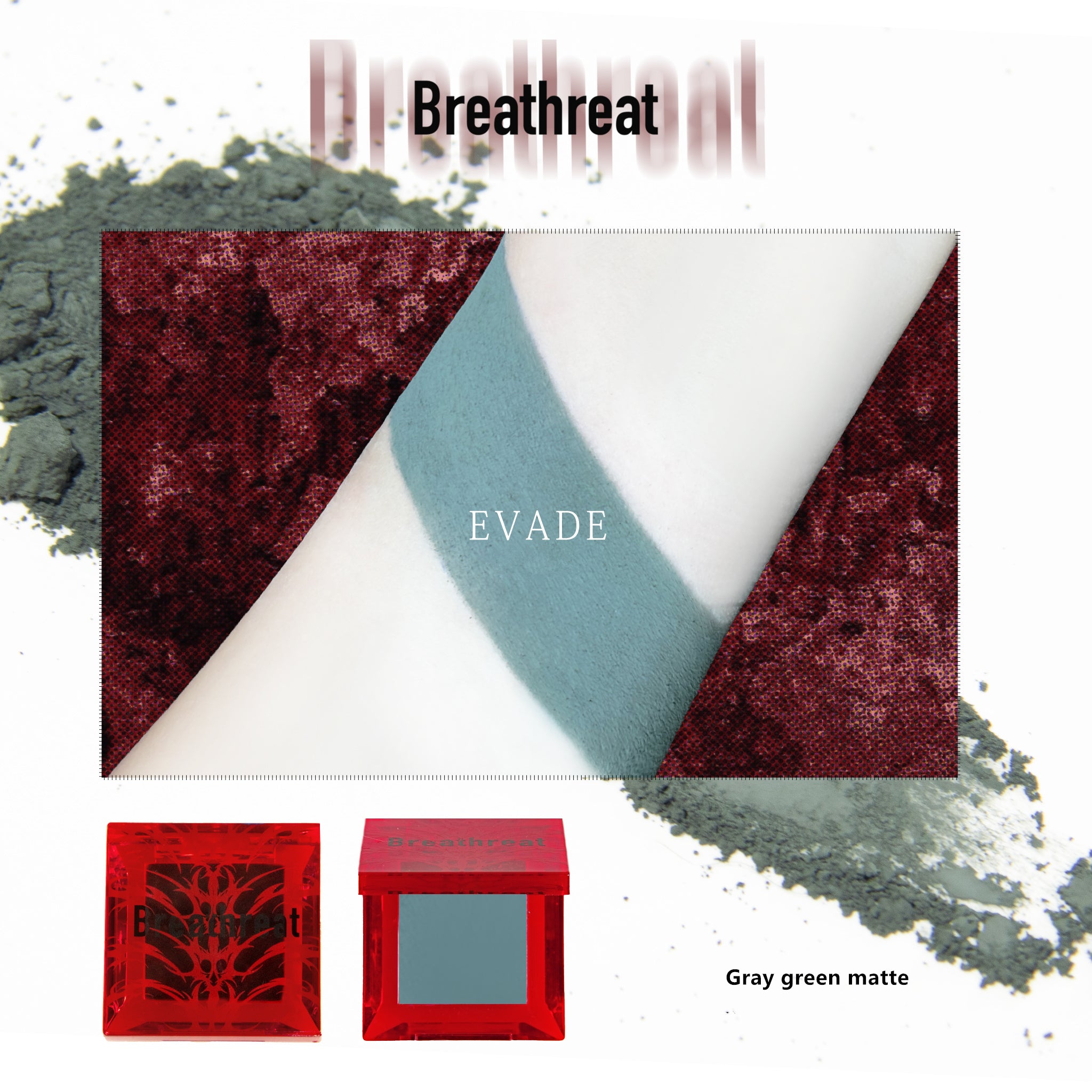 BREATHREAT Break Free Collection DIY Chameleon Eyeshadow Palette T4212
