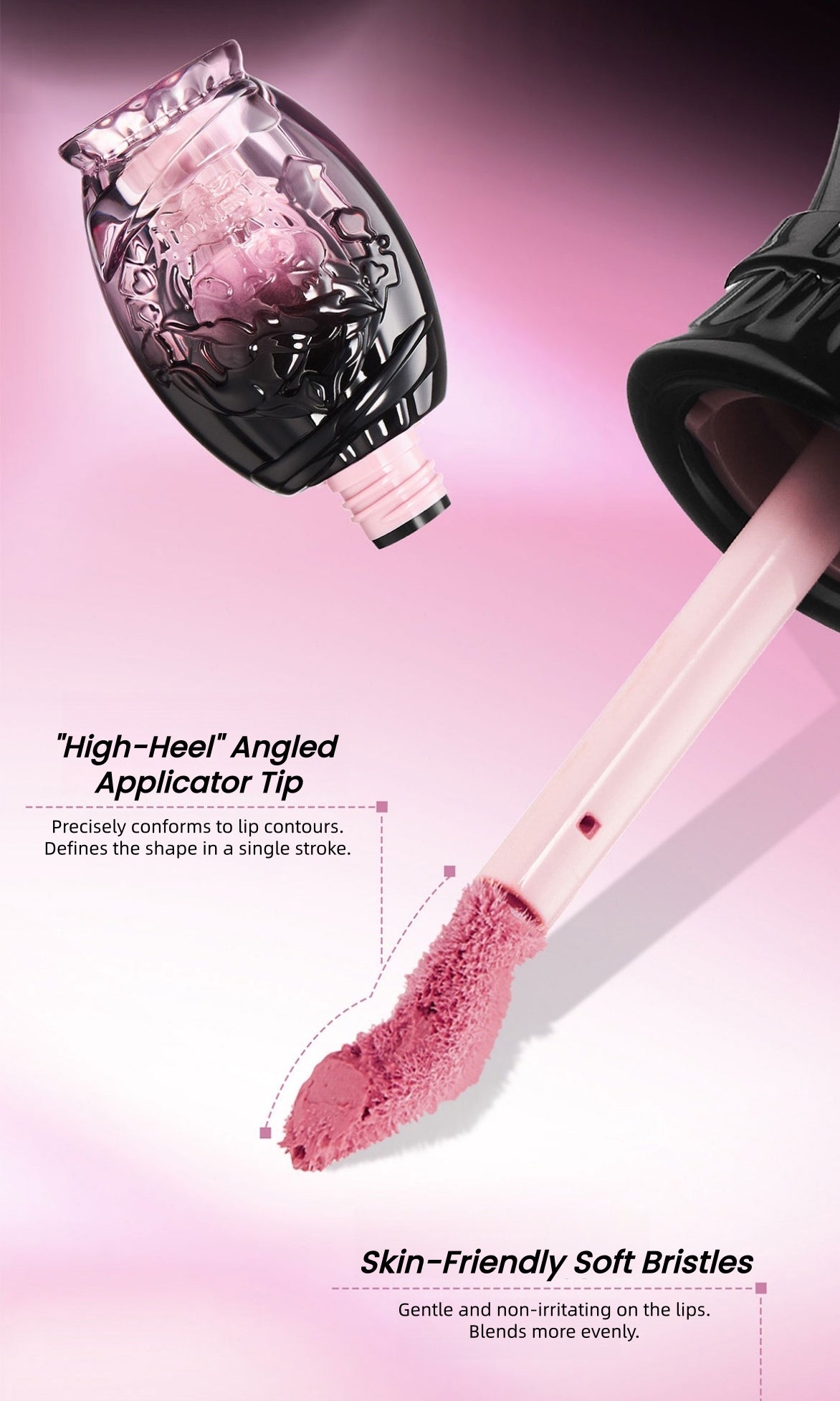 NEIYOU Bear Fighting Monsters Matte Long-wear Lip Glaze T5923
