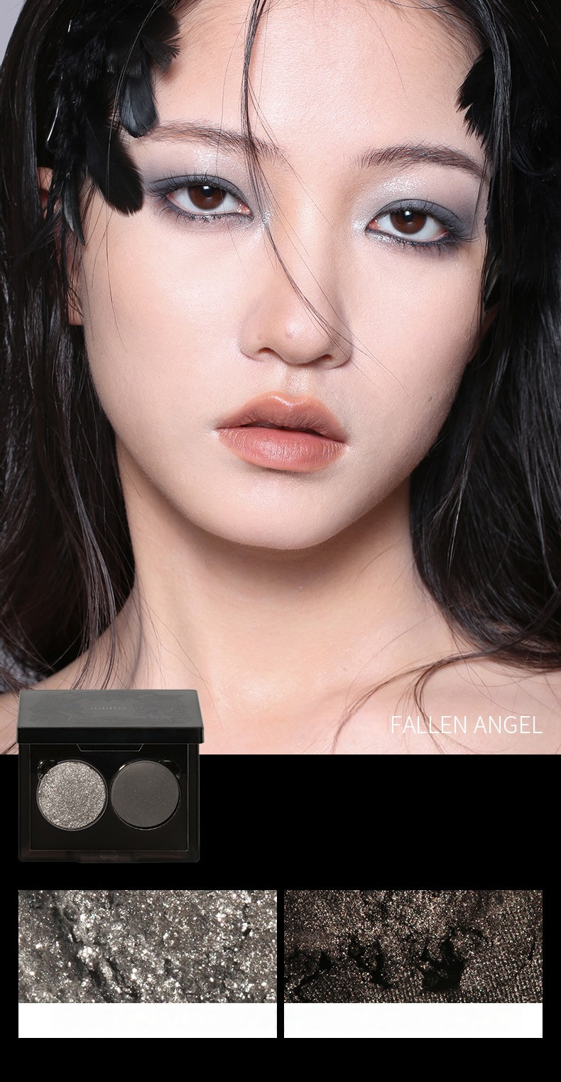 Oddity Illusion Collection 2-color Eyeshadow Palette T5297