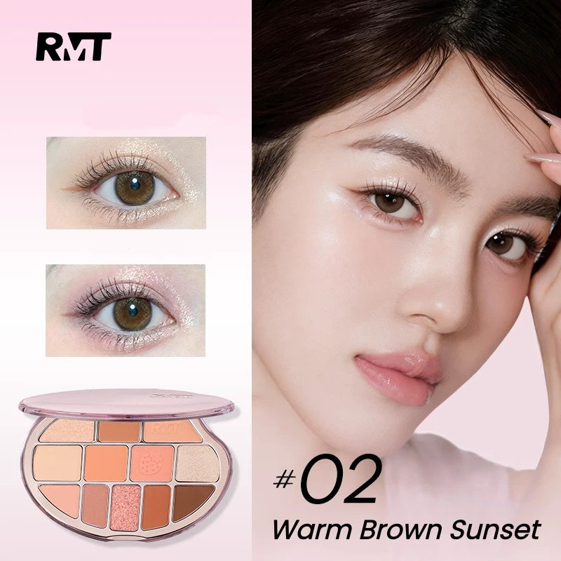 ROMANTIC BEAUTY Spectra Glow 12-color Eyeshadow Palette T5703