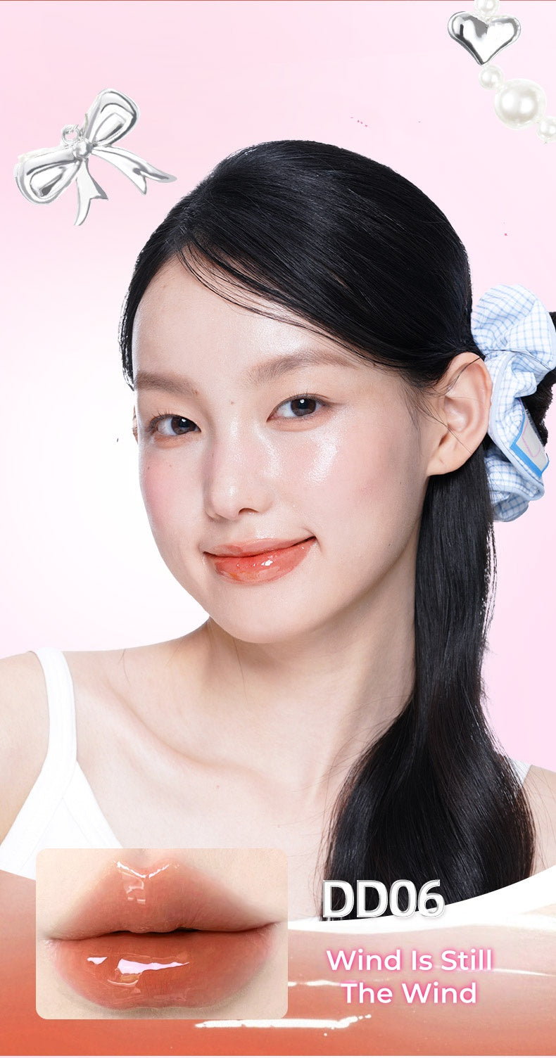 PUCO Moist Glossy Essence Oil Mirror Lip Gloss T5344