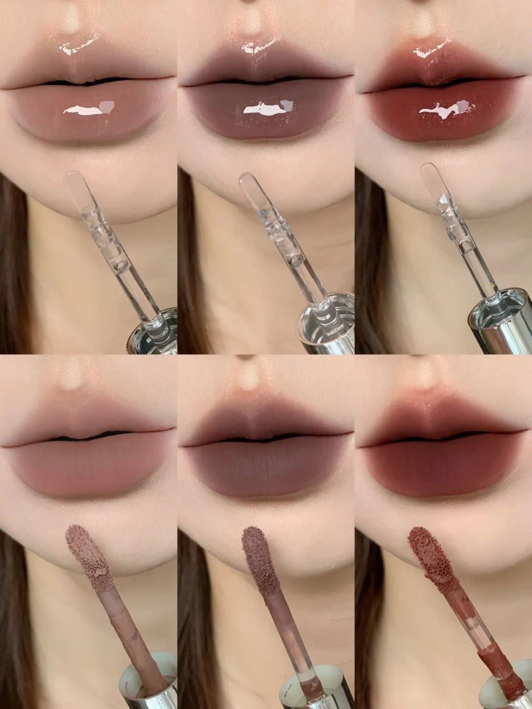 LEEMEMBER Red Wine Collection Matte & Glossy Lip Glaze T5535