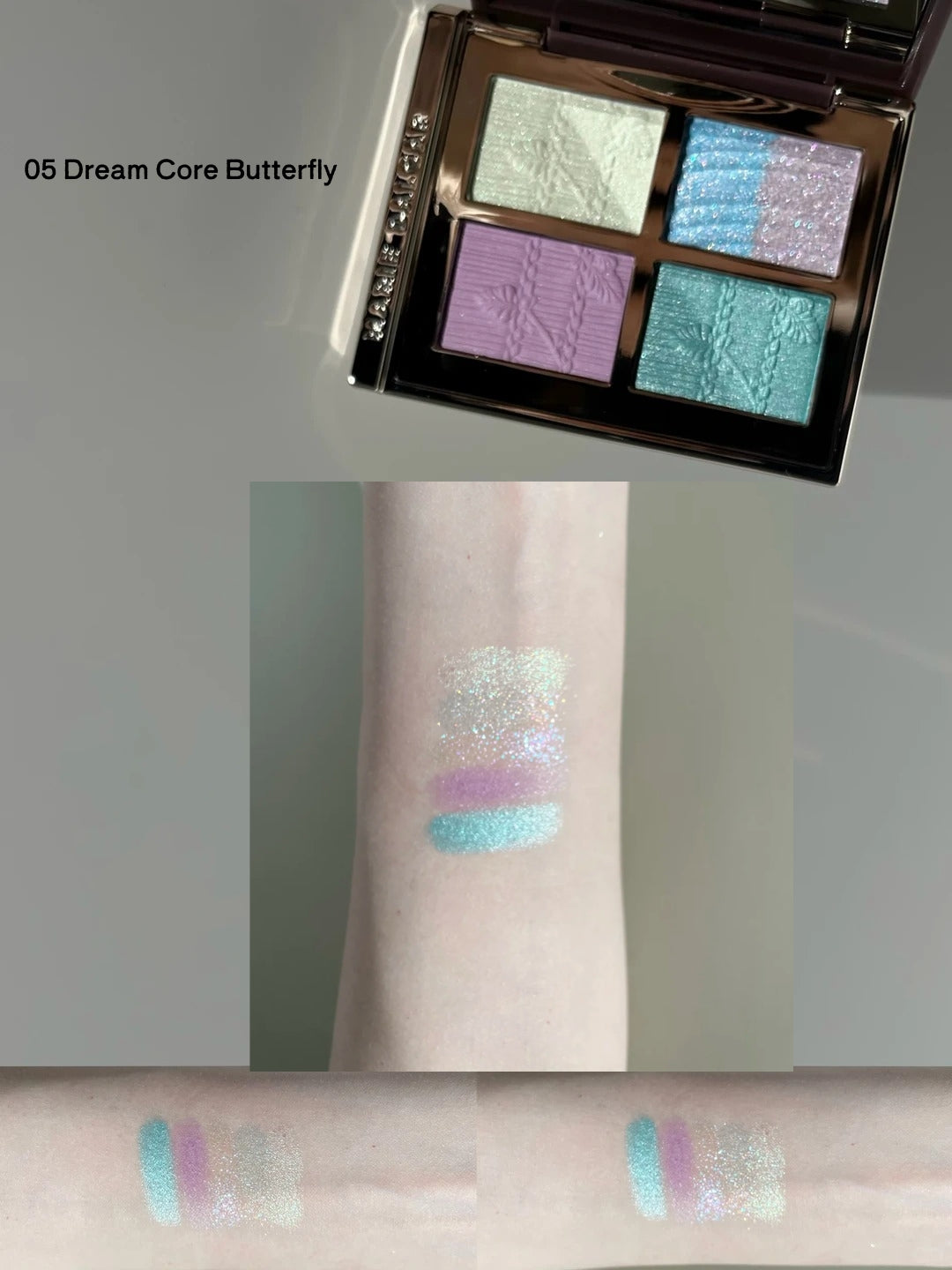 MARIE DALGAR Domino 4-color Eyeshadow Palette T6006