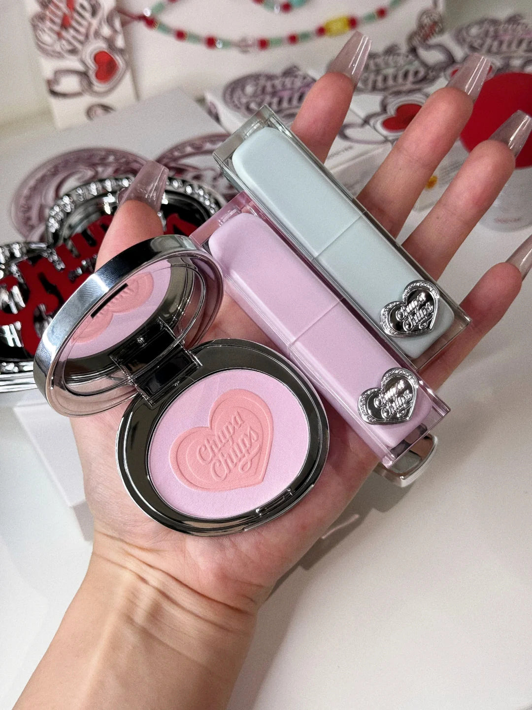 JOOCYEE X Chupa Chups Spicy Sweetheart Series Mirror Lipstick T3982