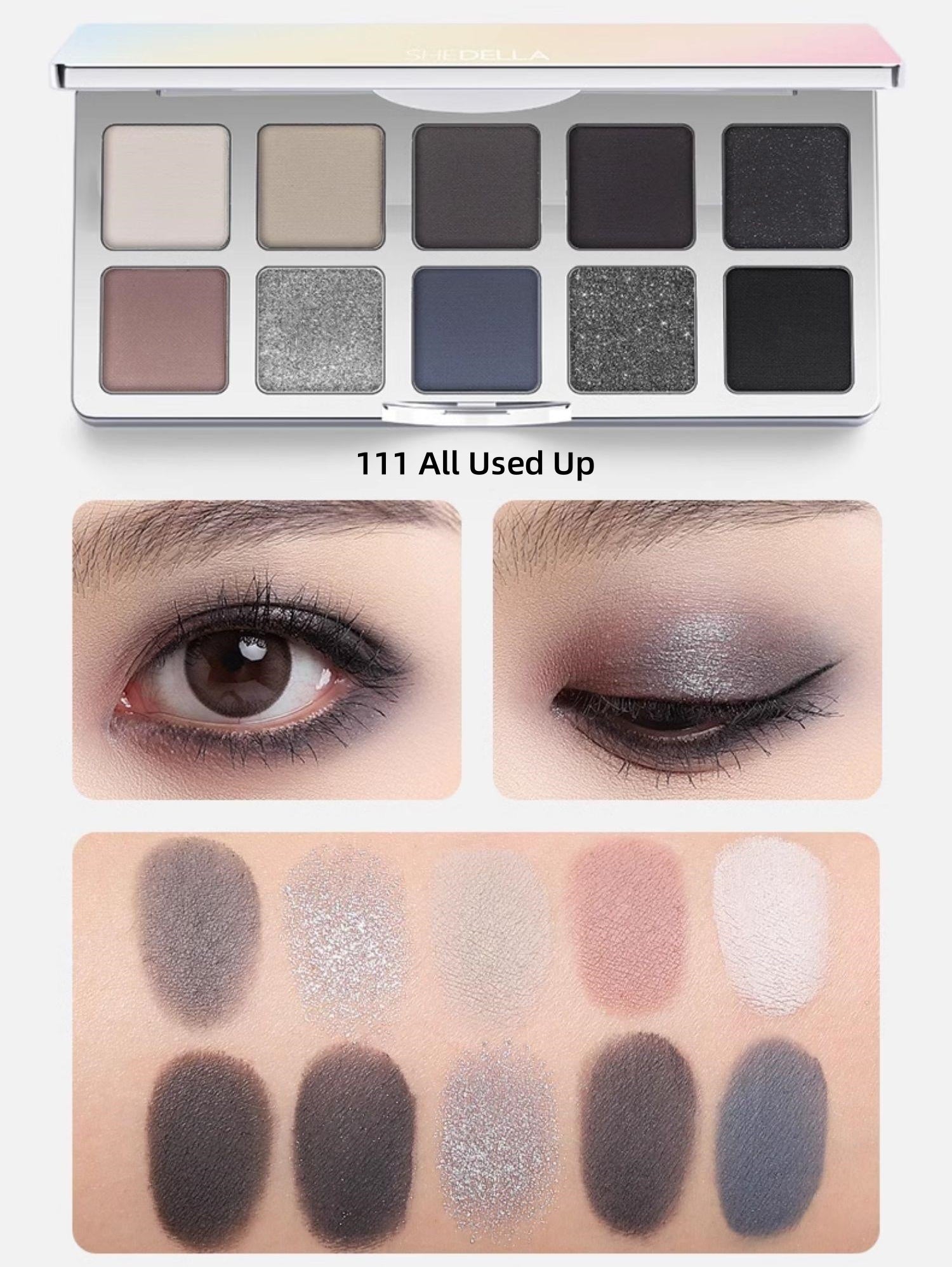 SheDella Colorful Dream 10-Color Eyeshadow Palette T4434