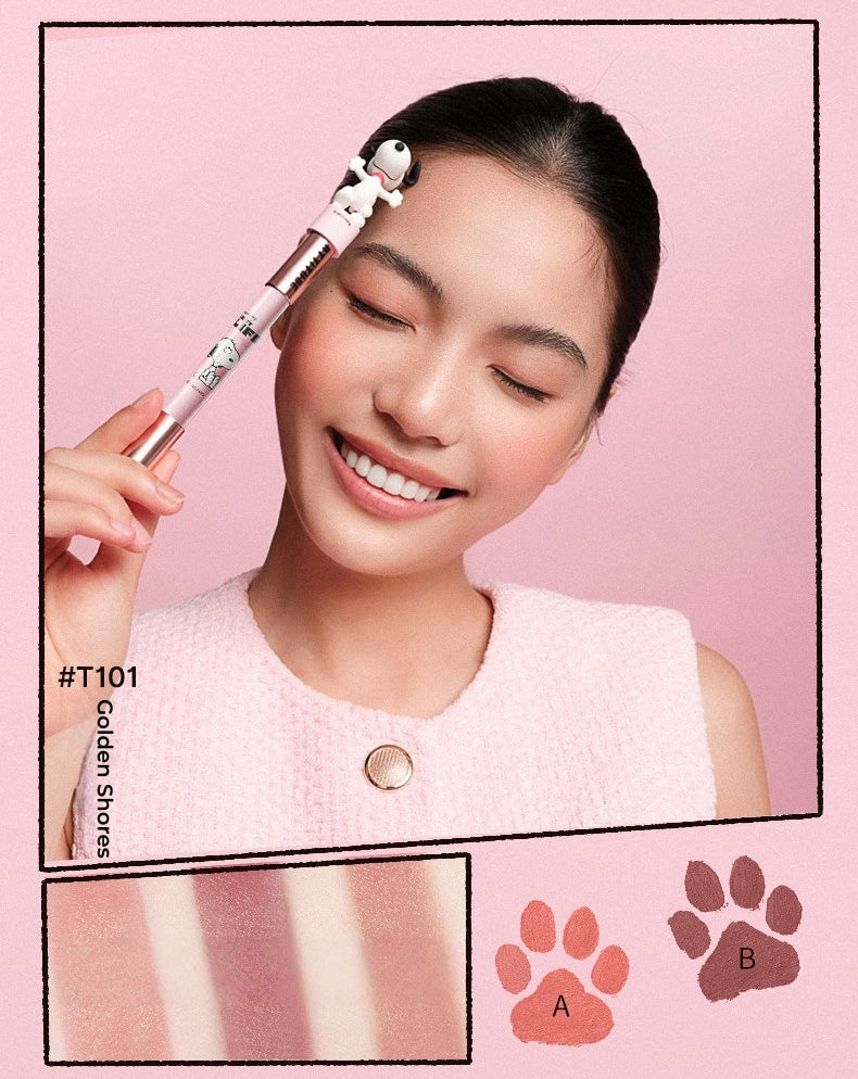 OUT-OF-OFFICE X Snoopy Collection Double-head Contour & Blusher Pen T5454