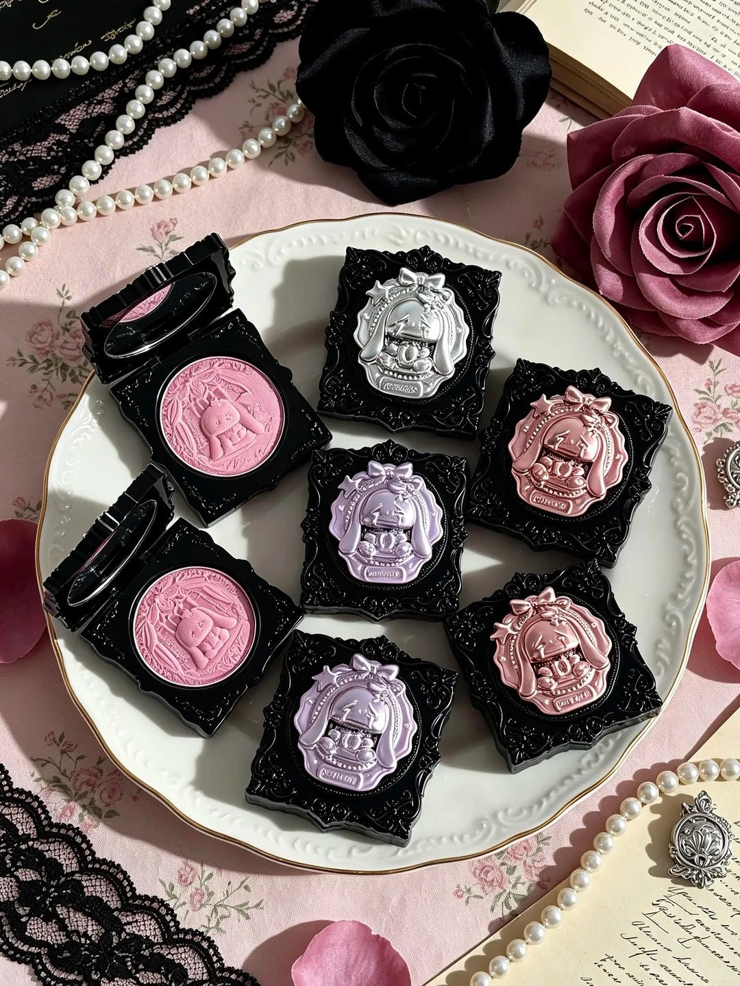 NEIYOU Dark Magic Collection Setting Powder Blusher T5924