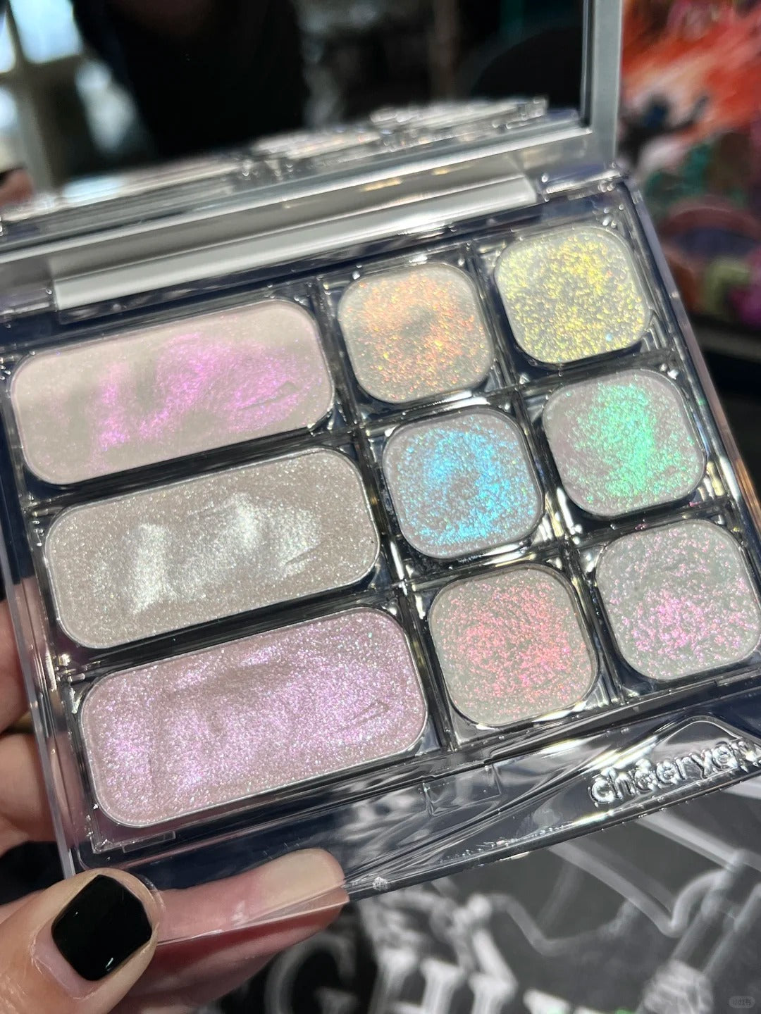 QianYan Phantom Glaze Collection DIY Chameleon Eyeshadow Palette T4571
