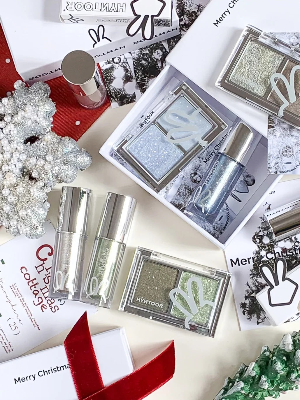 HYNTOOR Christmas Collection Eyeshadow & Lip Gloss Gift Box T5324