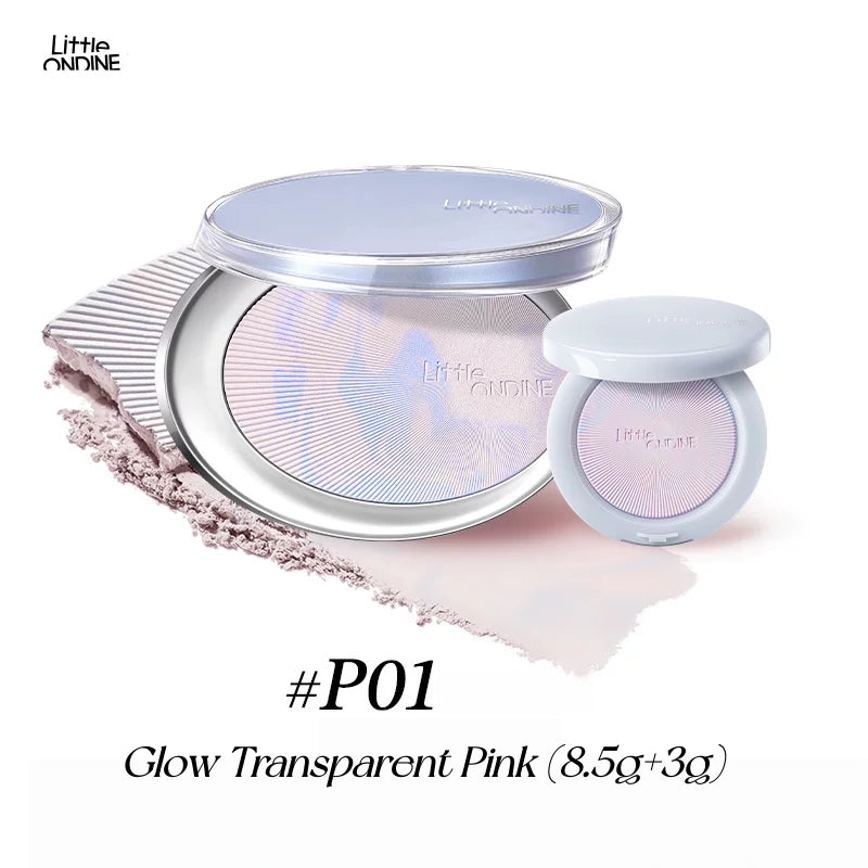 LITTLE ONDINE Moonlight Stone Flawless Oil-control Pressed Powder T5715