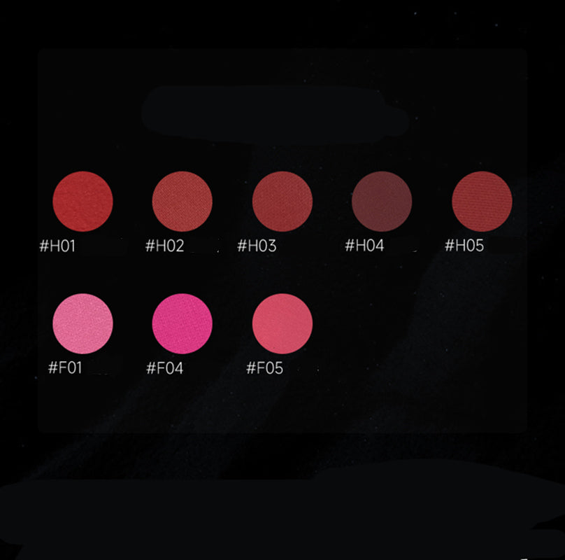 SUET NEI Retro Red Series Monochrome Matte Eyeshadow T3911