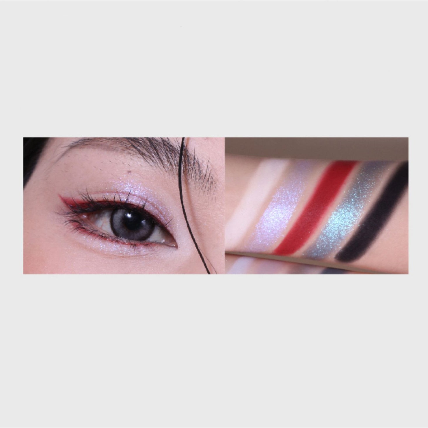 ODDITY 5-Color Chameleon Eyeshadow Palette T3847