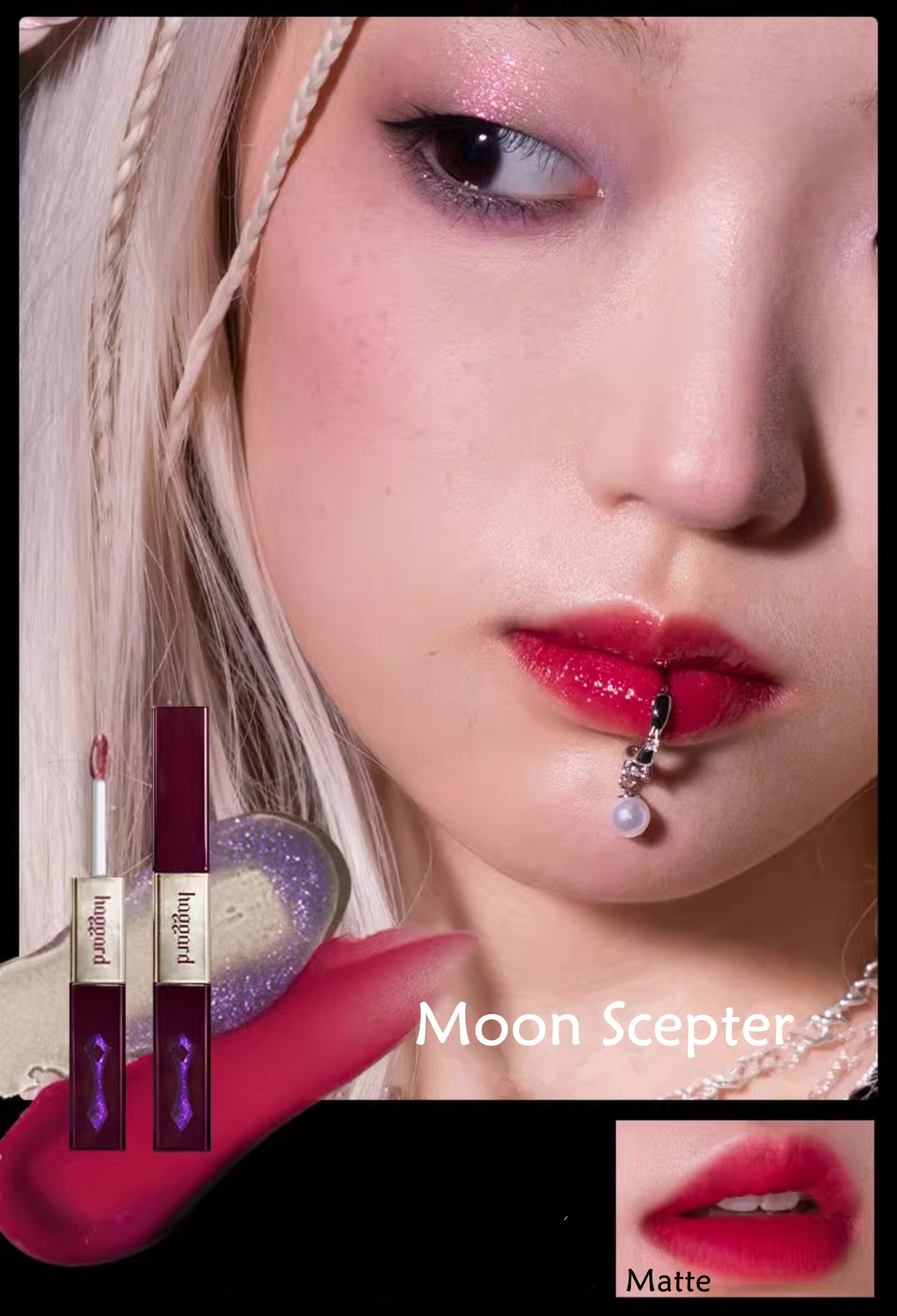 HAGGARD Scepter Series Double-Tube Lip Glaze T3868