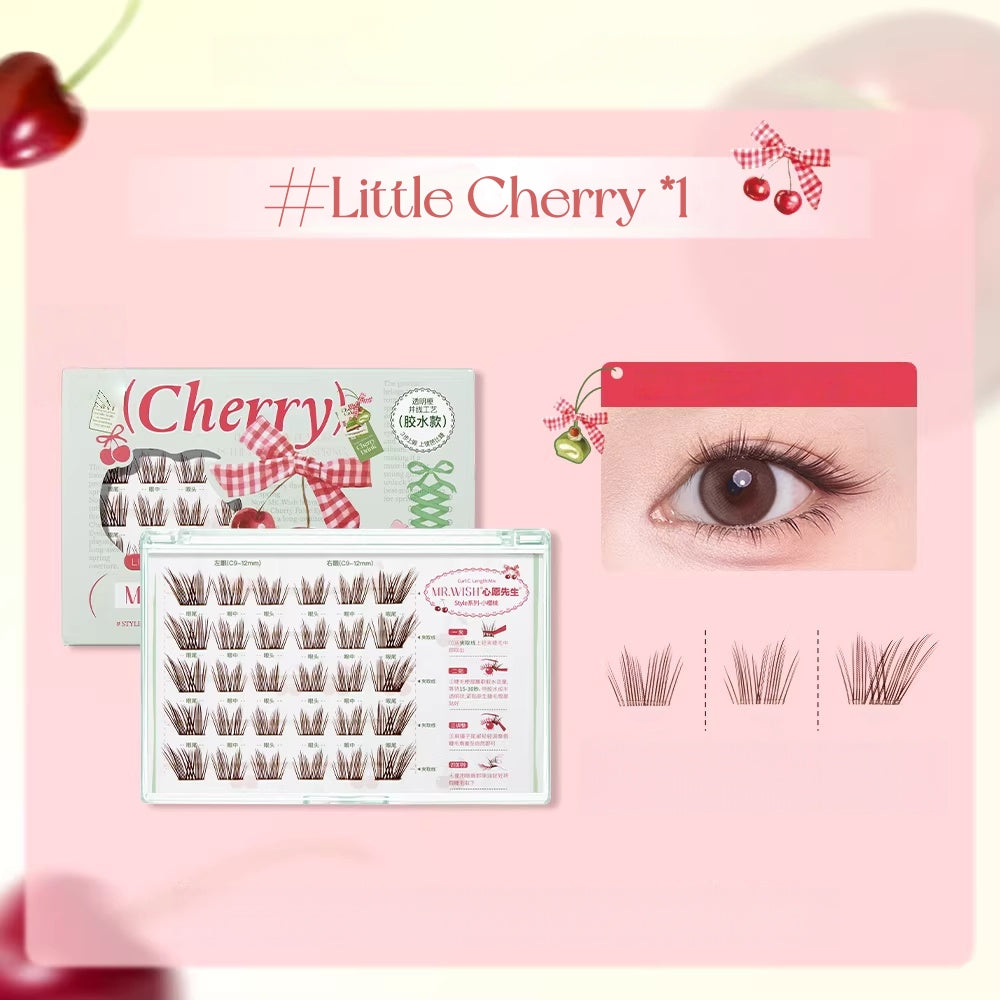 MR.WISH Little Cherry Glue-free Natural False Eyelashes T5656