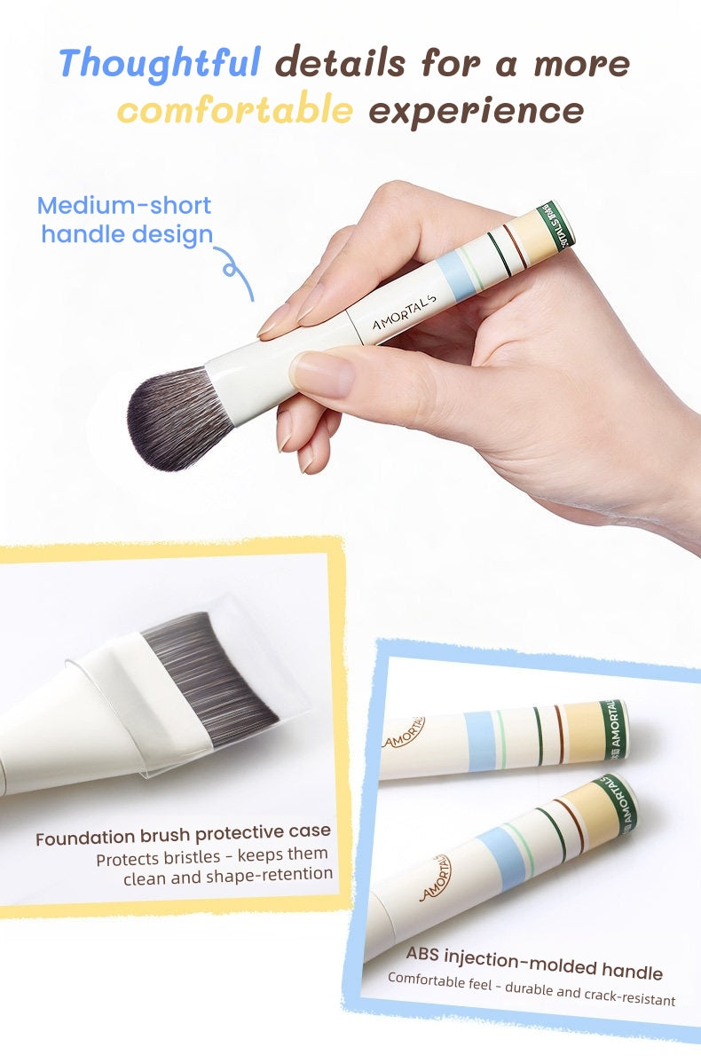 AMORTALS Travel-Friendly Portable Makeup Brush Set T5742