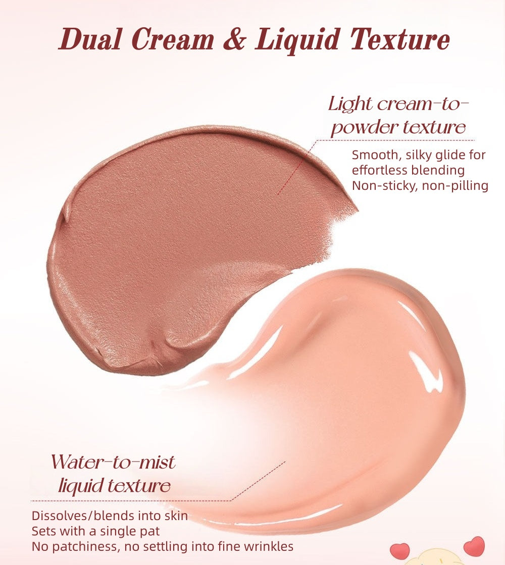 MR.WISH X Fluffy Lili Double-head Blusher & Contour Makeup Stick T5737