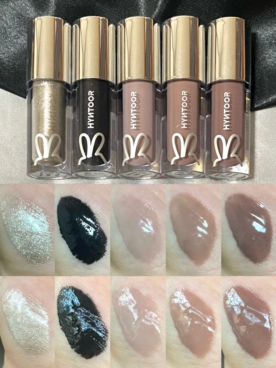 HYNTOOR Mirror Lip Gloss #099 Metallic Silver T5196 – LookHealthyStore