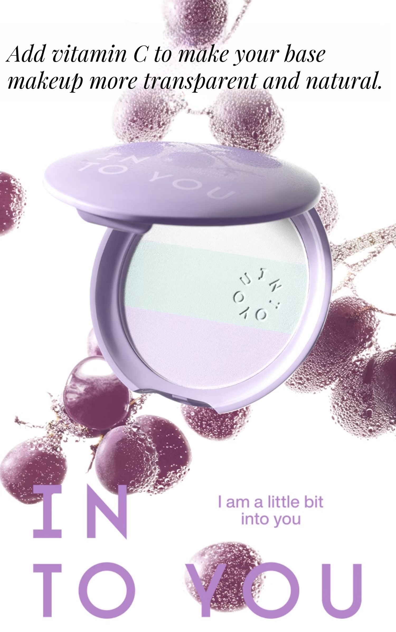 INTO YOU Three-color Oil control & Brighten Silky Pressed Powder T4357