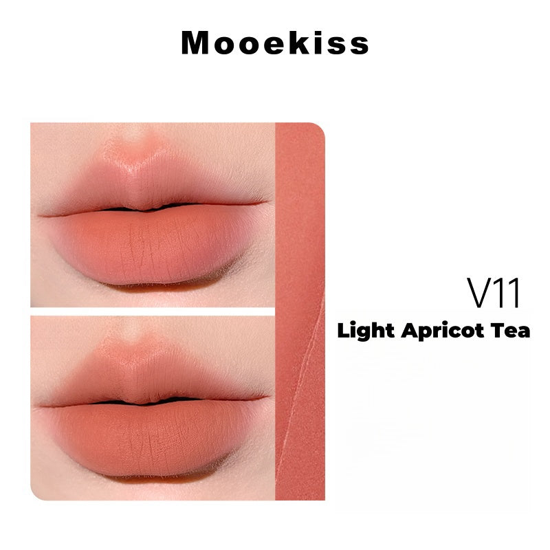 MOOEKISS Long-wear Silky Airy Velvet Matte Lip Mud T4367