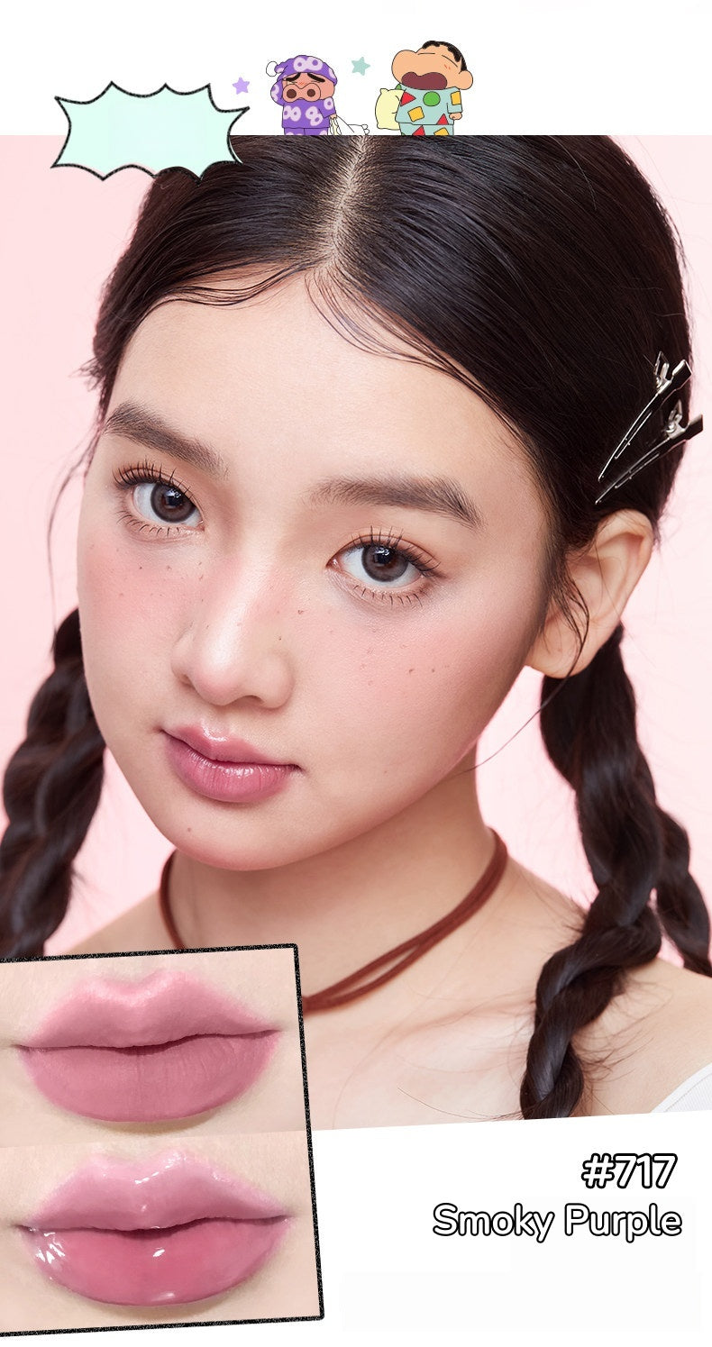 JILL LEEN X Crayon Shin-chan Collection Matte & Glossy Double-head Lip Glaze T5607