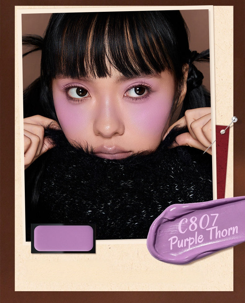 QianYan Cocoa Manor Tales Collection Silky Blusher Cream T6061