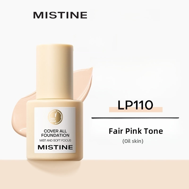 MISTINE Long-wear Oil-control & Concealer Liquid Foundation T4448