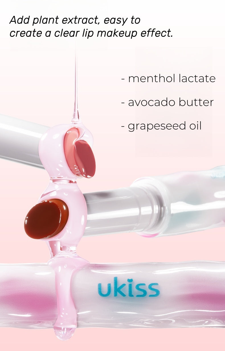 Ukiss Read Your Minds Glossy Moisture Mirror Lipgloss T4558