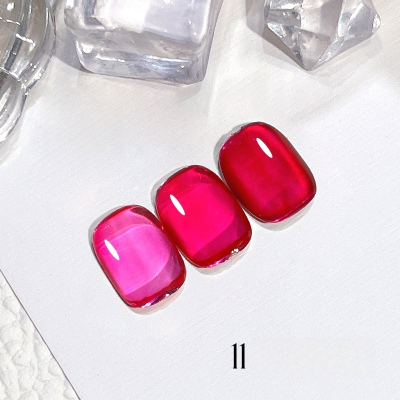 DANZHIHE 12g Rainbow Glass Gel Polish T4713