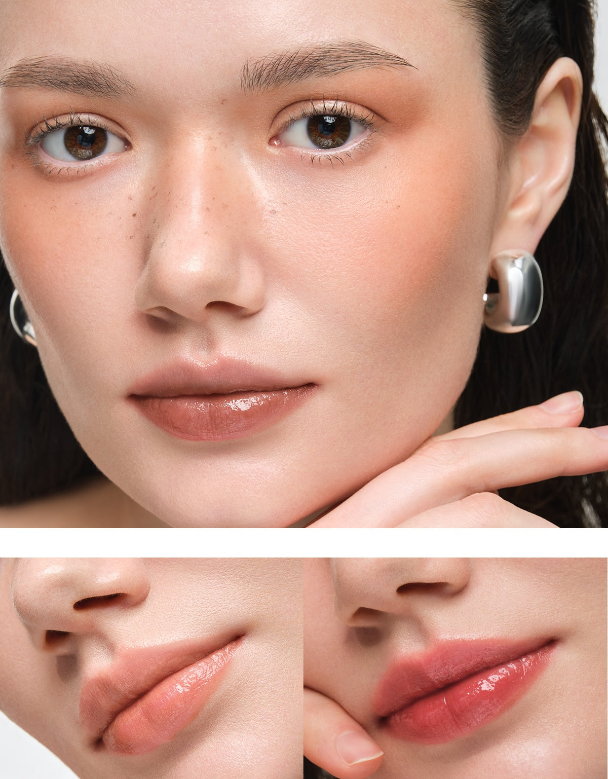CAREMILLE Go-nude Essence Liquid Glossy Lip Gloss T5054