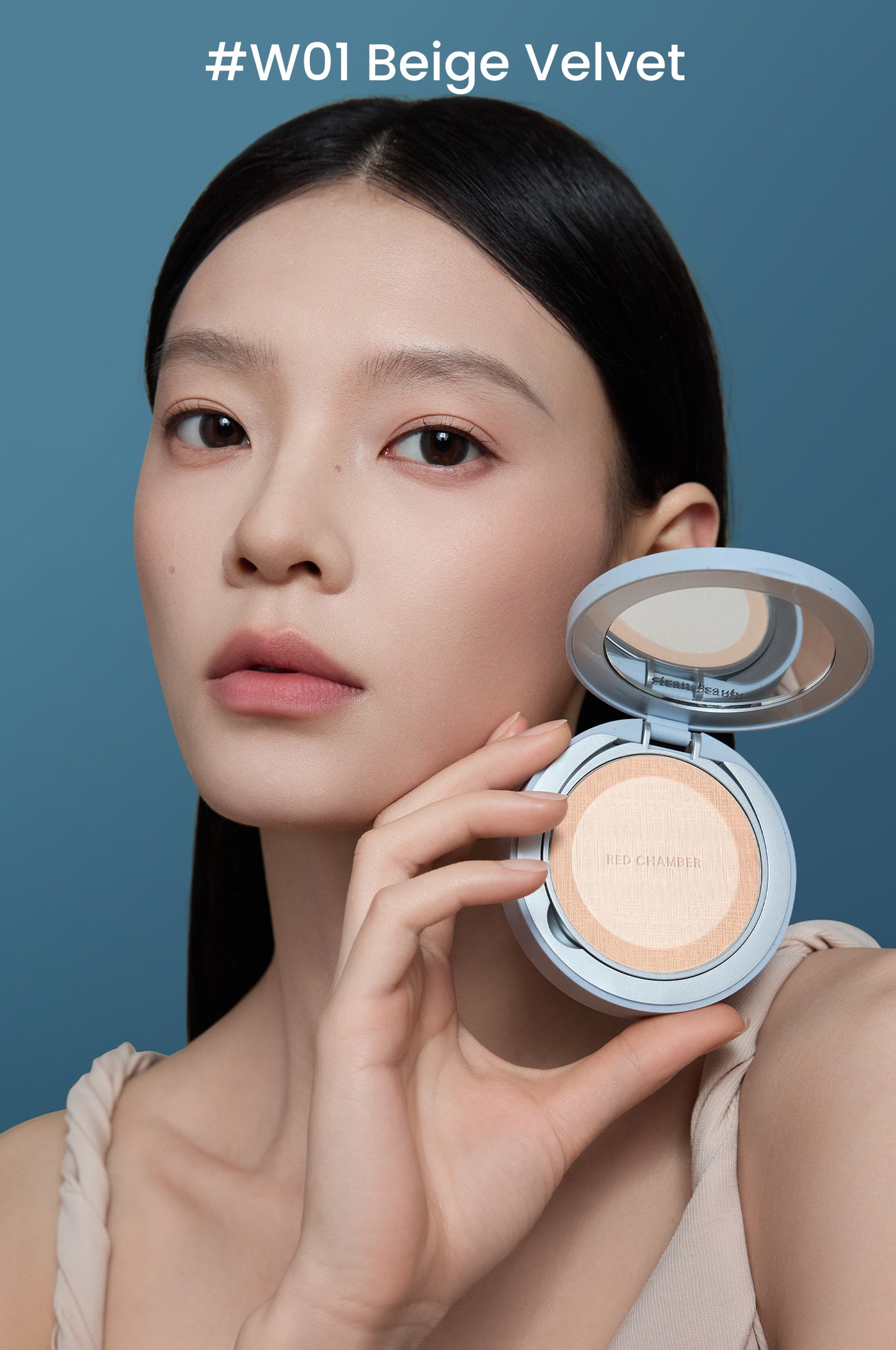 RED CHAMBER Oil-control Makeup Setting Pressed Powder T5662