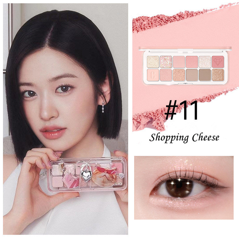 CLIO Star River Sand Sea 12 Colors Eyeshadow Palette T4342