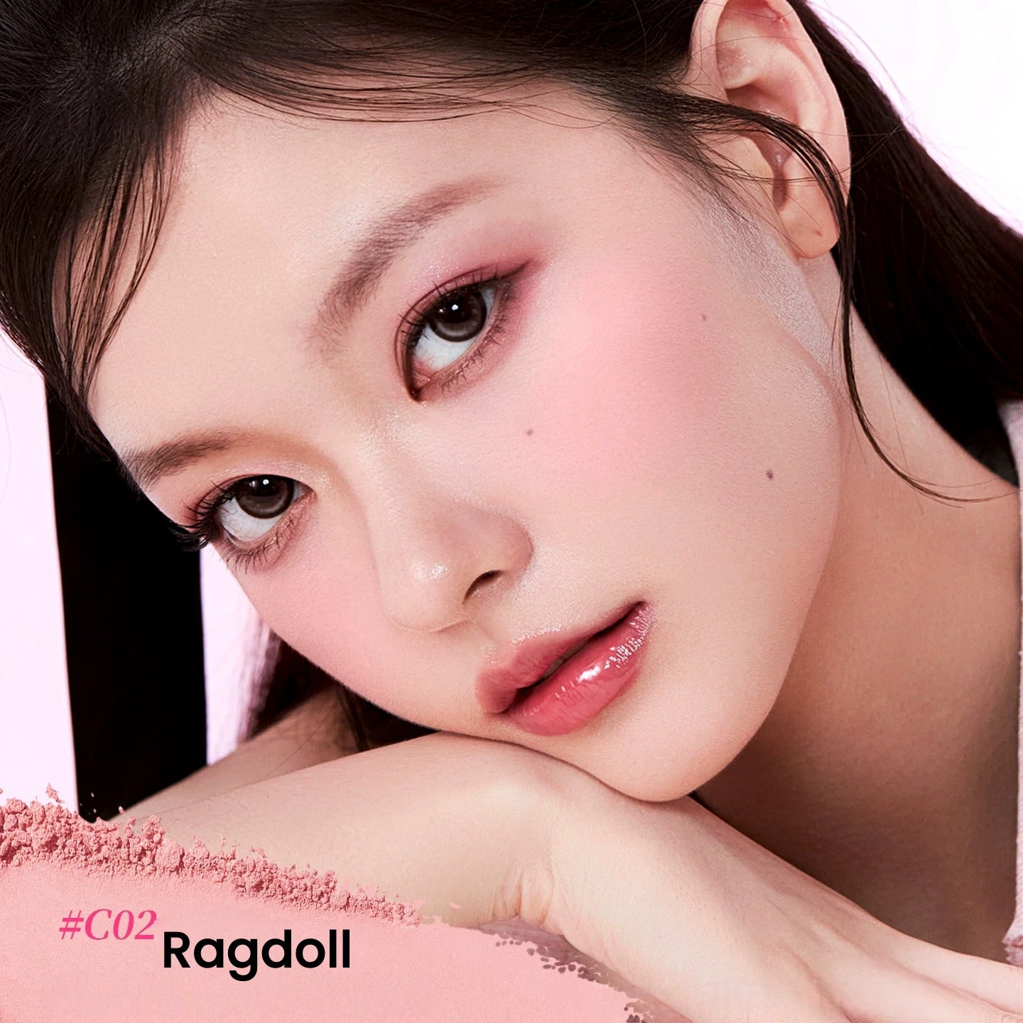 SheDella Cat Collection Della Single-color Blusher T5802