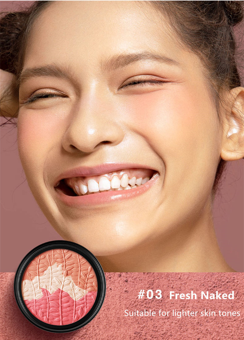 أحمر خدود مطفي ثلاثي الألوان من ماري دالغار T3717