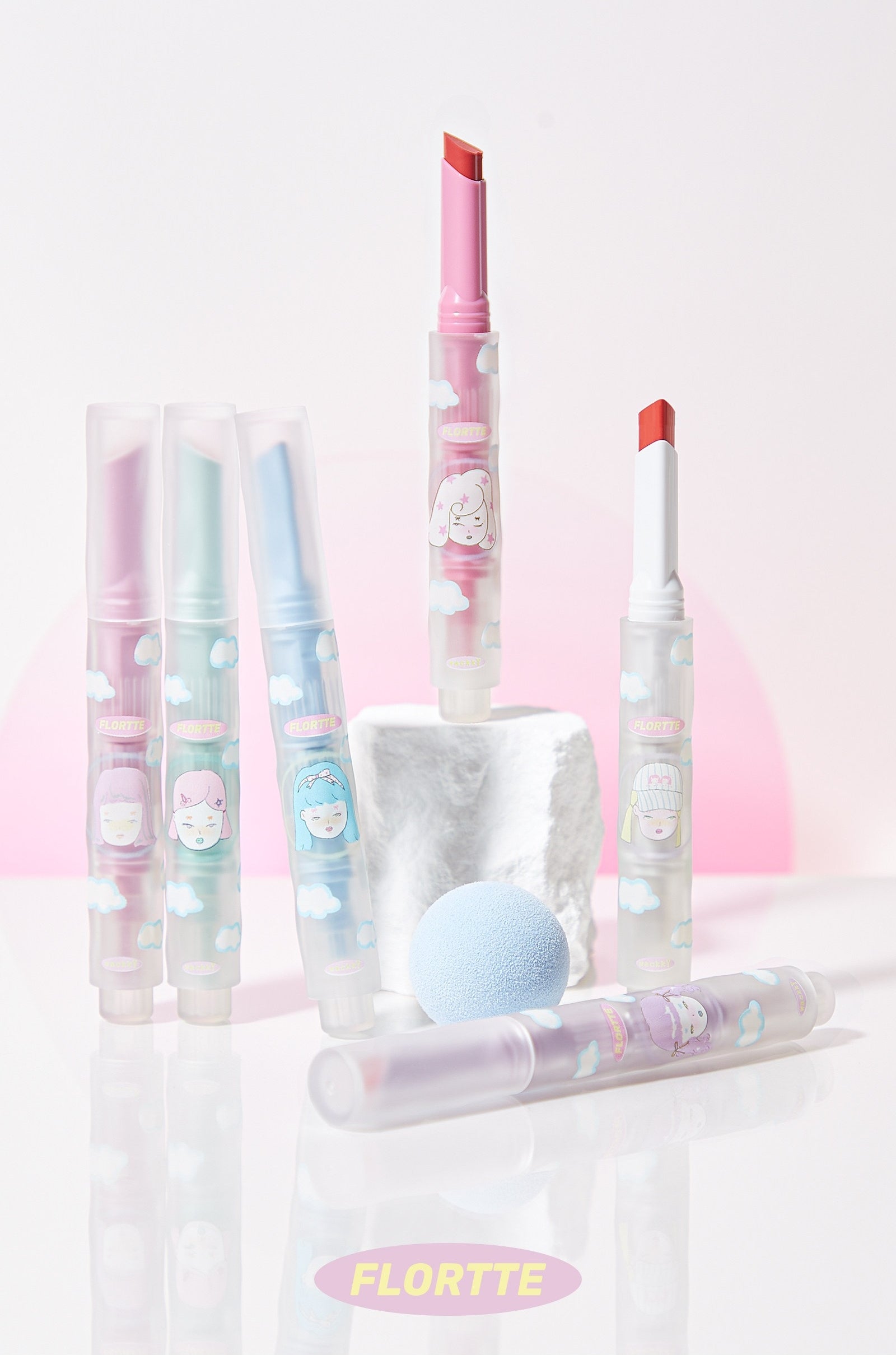 FLORTTE Velvet Matte Long-wear Wackky Lipstick T5877