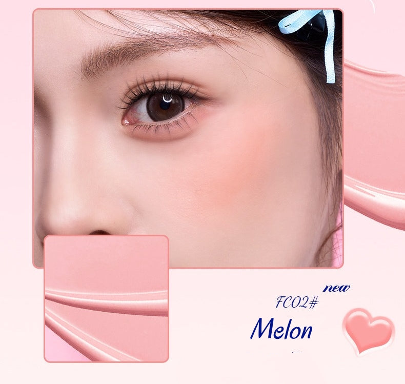 CANDY MUSE Skin Fit Moist Long-wear Blush Cream T5808