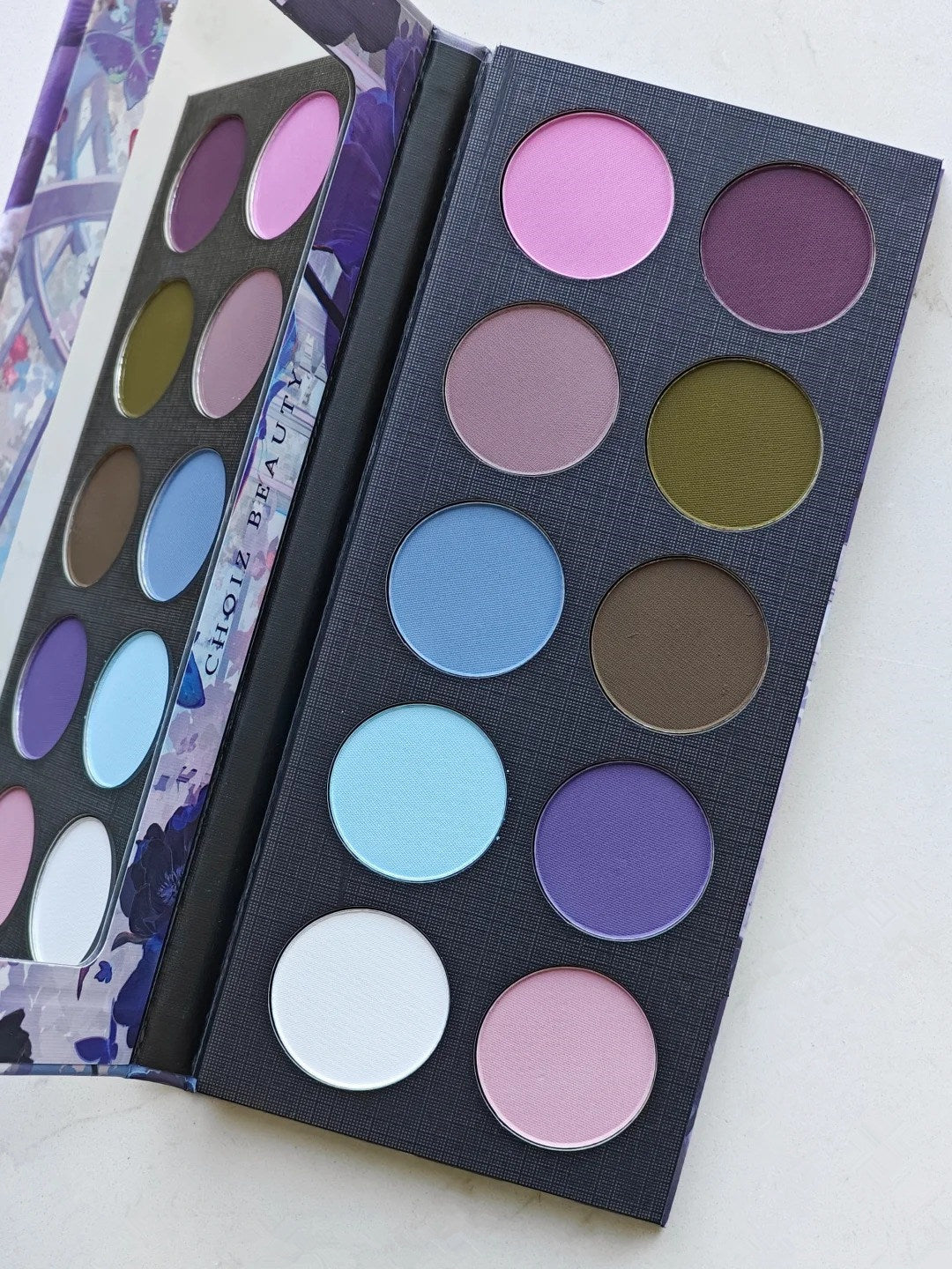 CHOIZ BEAUTY Cold Butterfly 10-Color Matte Eyeshadow Palette T4285